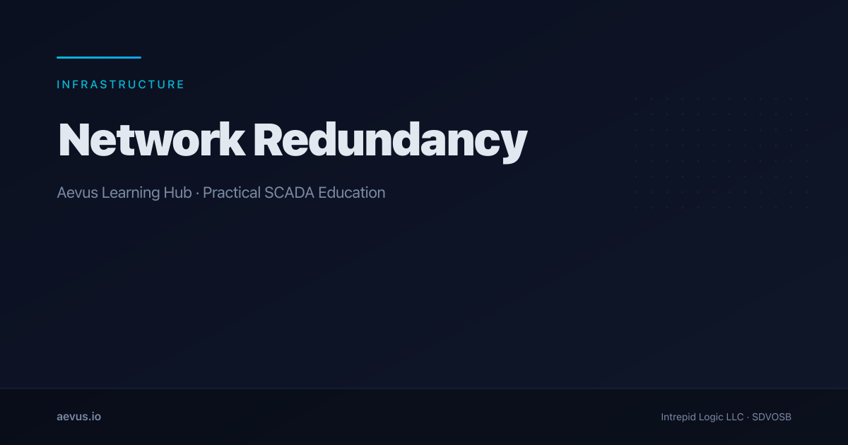 OT Network Redundancy (MRP, PRP, HSR) | Aevus